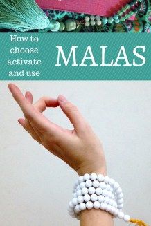 Malas, wie ein mala zu machen, warum 108 Perlen und mehr, Katia Yoga