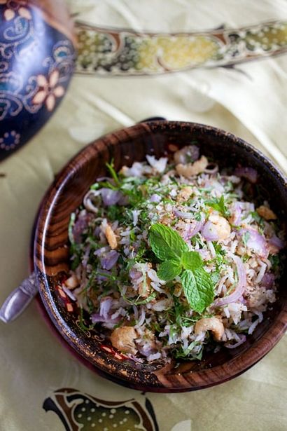 Malaysian Mixed Herb Rice (Nasi Ulam), Easy köstliche Rezepte