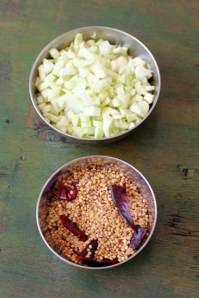 Mamidikaya pesarapappu Pachadi, moong mangue dal chutney