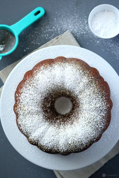 Mango Bundt gâteau, Eggless recette de gâteau, recette facile de cuisson