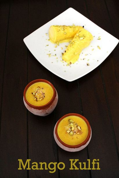 Mango kulfi Rezept (Wie Mango kulfi Rezept mit Puddingpulver machen)