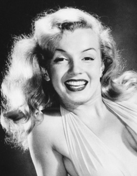 Coiffure de Marilyn Monroe