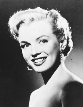 Coiffure de Marilyn Monroe