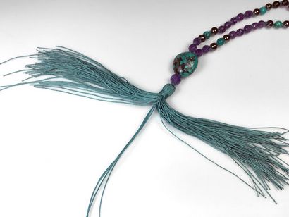 Marion Bijoux en fibres - Nouvelles et telles Faire Mala avec un Tassel - Instructions de bricolage (fabrication) Marion Bijoux en fibres - Nouvelles et telles Faire une Mala avec un Tassel - Instructions de bricolage