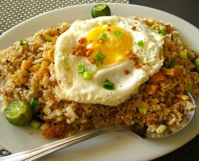 Marché de Manille - Aligue - Alimasag Fried Rice (marchés) Marché de Manille - Aligue - Alimasag Fried Rice