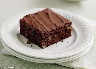 Mary Berry Les brownies au chocolat spécial, Daily Mail en ligne