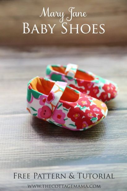 Mary Jane Chaussures bébé Motif - Le Cottage Mama