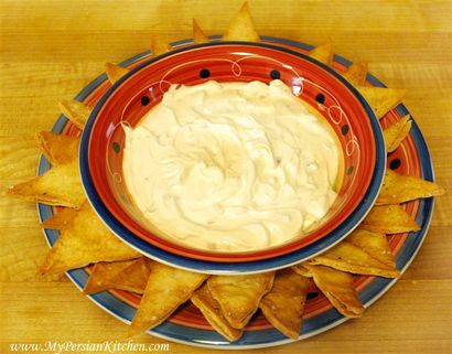 Mast-o-Musir ~ Dip persane avec du yogourt - Echalote - Ma cuisine persane