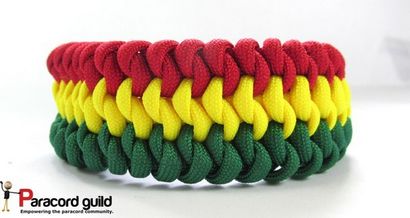 Mated Schlange Knoten paracord Armband- 3 Farben - Paracord Zunft