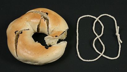 Mathematisch Richtige Frühstück -Knotted Bagel