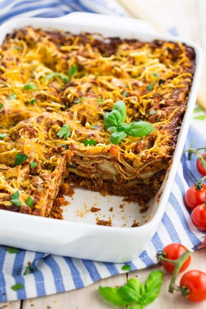 Lasagne sans viande (Vegan) - Vegan ciel