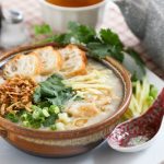 Mee Suah soupe, riz Roti n