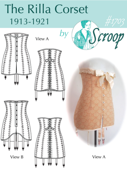 Rencontrer le Scroop Rilla Corset - le motif corset ère de la Première Guerre mondiale parfaite! Le Dreamstress (rilla) Rencontrer le Scroop Rilla Corset - le motif corset ère de la Première Guerre mondiale parfaite! le Dreamstress
