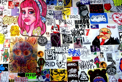 Rencontrez les - Bombers autocollants (graffiti autocollant comment faire) - Rencontre avec les autocollants Bombers