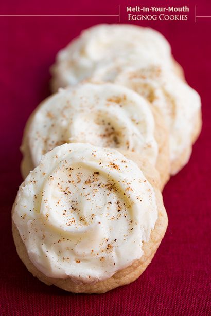 Fondante votre bouche Eggnog Cookies - Cooking Classy (cookies) Fondante votre bouche Eggnog Cookies - Cooking Classy