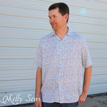 Hommes - Chemise de Pattern et Tutorial - Melly Coud