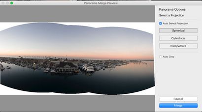 Fusionner Panorama tutoriel lightroom CC images pano point