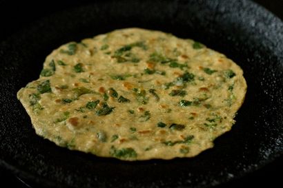 Methi recette paratha, comment faire paratha methi, fenugrec paratha