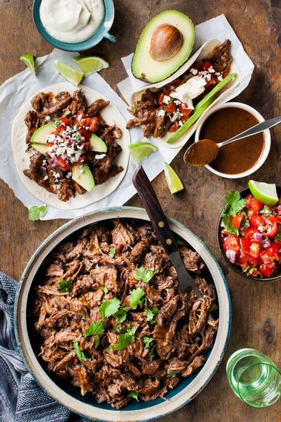 Mexican Zerrissenes Rindfleisch (und Tacos), RecipeTin Eats