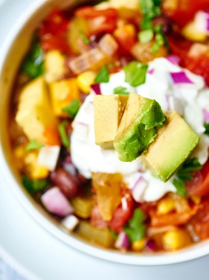 Soupe aux légumes mexicain - Vegan - sans gluten (légume) Soupe aux légumes mexicain - Vegan - sans gluten