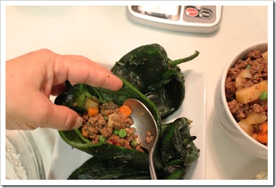 Mexique dans ma cuisine Chiles Rellenos de Picadillo (cuisine mexicaine) Mexique dans ma cuisine Chiles Rellenos de Picadillo