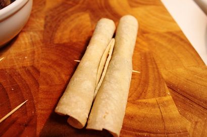 Mexique dans ma cuisine Comment faire de boeuf mexicain croustillants Taquitos (Flautas)