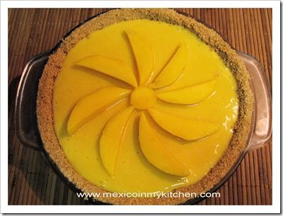 Mexique dans ma cuisine Comment faire sans cuisson Mango Pie Ciudad Mante style (cuisine mexicaine) Mexique dans ma cuisine Comment faire sans cuisson Mango Pie Ciudad Mante style