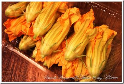 Mexique dans ma cuisine Squash Blossoms quesadillas