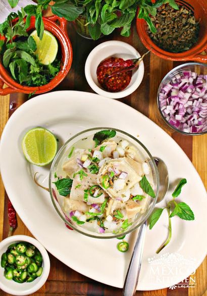 Mexique dans ma cuisine blanc Menudo soupe, un régal d'hiver parfait, mexicaine authentique Food Recipes