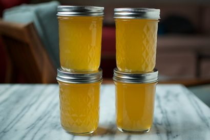 Meyer Lemon Sirup - Lebensmittel in Dosen