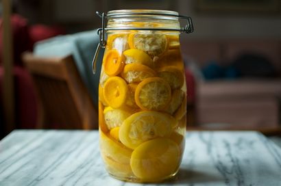 Meyer Lemon Sirup - Lebensmittel in Dosen