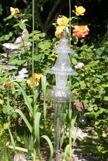 Mia s Garten Glas Totems