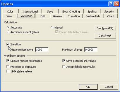 Microsoft Excel Tutorials Iteration