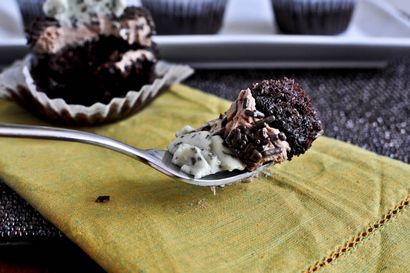 Milk Chocolate Cupcakes mit frischer Minze Frosting, How Sweet It Is