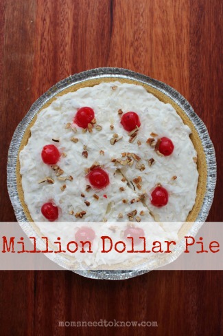Million Dollar Pie Recipe, facile sans cuisson tarte, les mamans doivent savoir ™