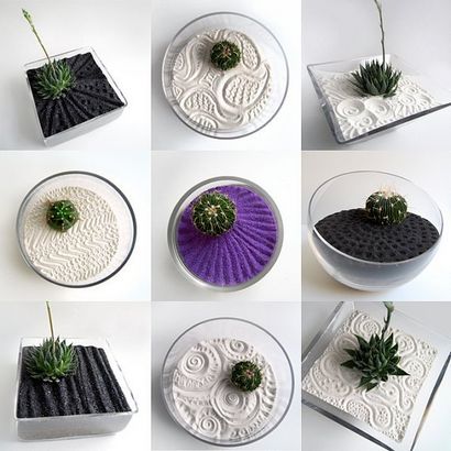 jardin zen miniature pour se détendre - petites idées de jardin