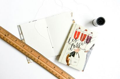 Mini DIY Book Tutorial, The Postman - de Knock