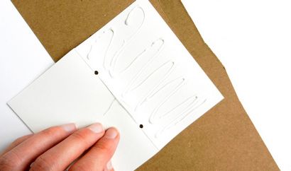 Mini DIY Book Tutorial, The Postman - de Knock