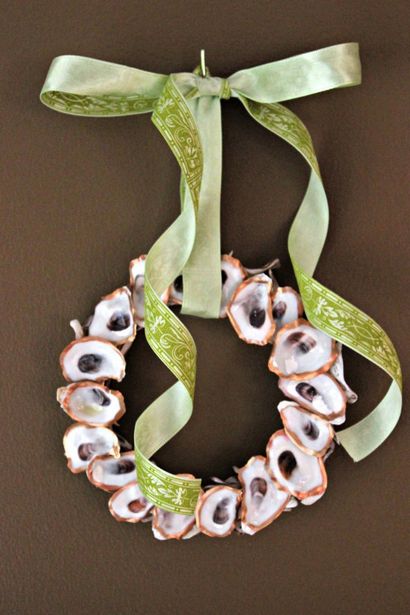 Mini DIY Oyster Shell Couronne - ornement Oyster Boutique