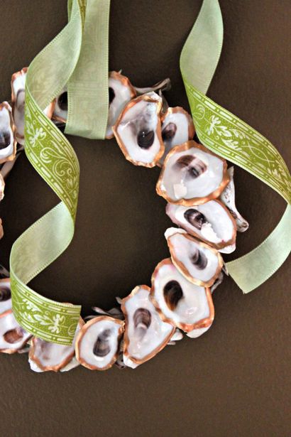 Mini DIY Oyster Shell Couronne - ornement Oyster Boutique