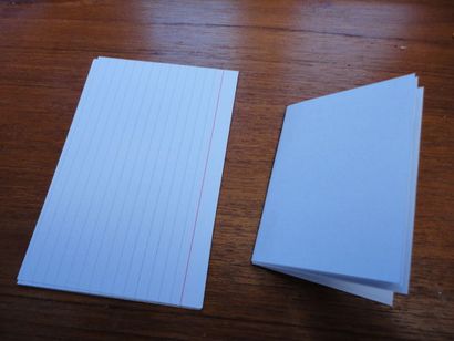 Mini Hard Cover Bookbinding, No Compétences requises couture 11 étapes