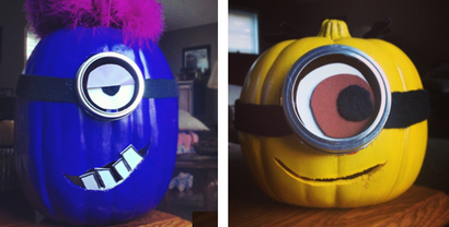 Bricolage Minion Pumpkins Halloween