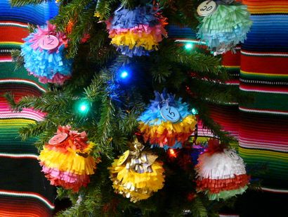 Mini Pinata Calendrier de l'Avent - Noël en juillet, Snowflakes Gingerbread