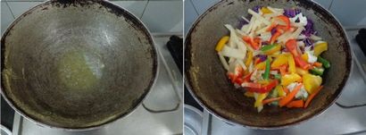 Mixed Curry de légumes, plat côté pour Roti, Sabzi sec (légumes mélangés) - Home Style Veg alimentaire