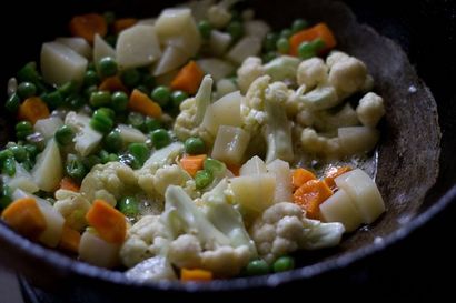 Mélanger la recette de légumes, comment faire recette veg mélange, mélange frit légumes