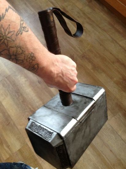 Mjolnir (Thor - s Hammer) 13 Schritte (mit Bildern)