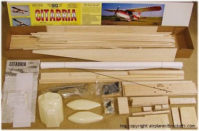 Modellflugzeug Kits Bauverfahren