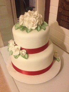 recette de pâte à modeler utilisée pour mes fleurs gâteau de mariage