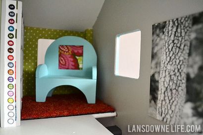 Modernes DIY Puppenhaus mit hausgemachten Möbeln (Teil 1 von 6) - Lansdowne Leben