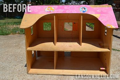 Modernes DIY Puppenhaus mit hausgemachten Möbeln (Teil 1 von 6) - Lansdowne Leben